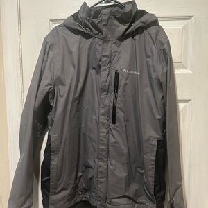 Columbia Charcoal Hooded Jacket